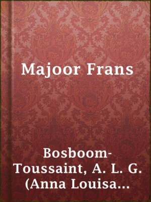 cover image of Majoor Frans